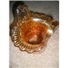 Image 1 : Carnival glass basket w/handles