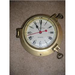 Heavy Brass ships clock