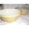 Image 1 : Yellow ware mixing bowls