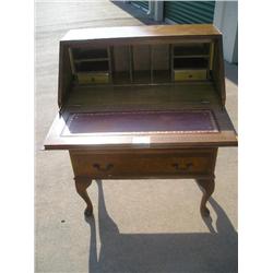 Drop front secretary