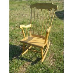 Birch wood Rocker