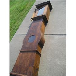 Grandfather clock case