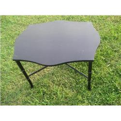 Black occasional table