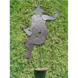 Whimsical dancer on stand