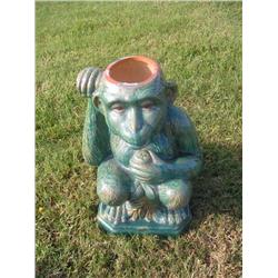 Ceramic monkey