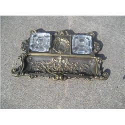 Brass ink tray