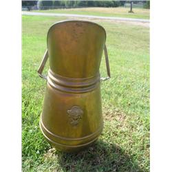 Brass coal pot