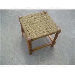 Barley twist foot stool