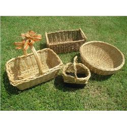 Four large baskets