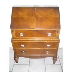 Drop front secretary