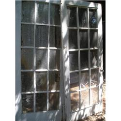 Pr. Of french doors