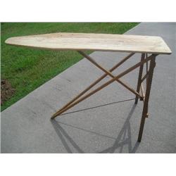 Wood ironing board