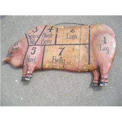 Wooden pig