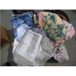 Lg. lot of linens