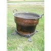 Image 1 : Large copper pot on stand