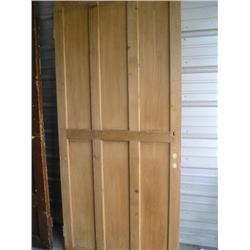 Old wood 6 panel door