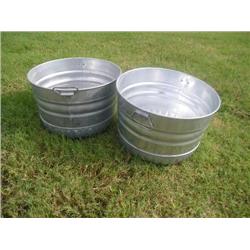 Galvanized buckets