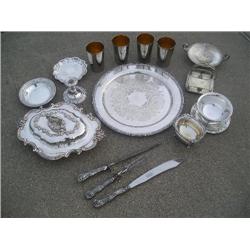 Large lot of silver