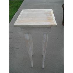 Small wood table