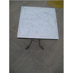 Marble top Sq. table