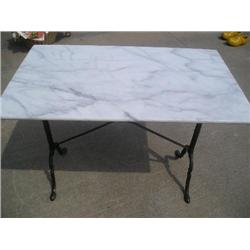 Marble top table