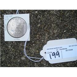 1878-CC Carson City Morgan Silver $