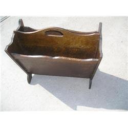Wood Magazine Rack