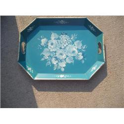 Hand painted tray