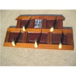 Horned hat rack