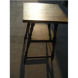 Oak 2 tier table