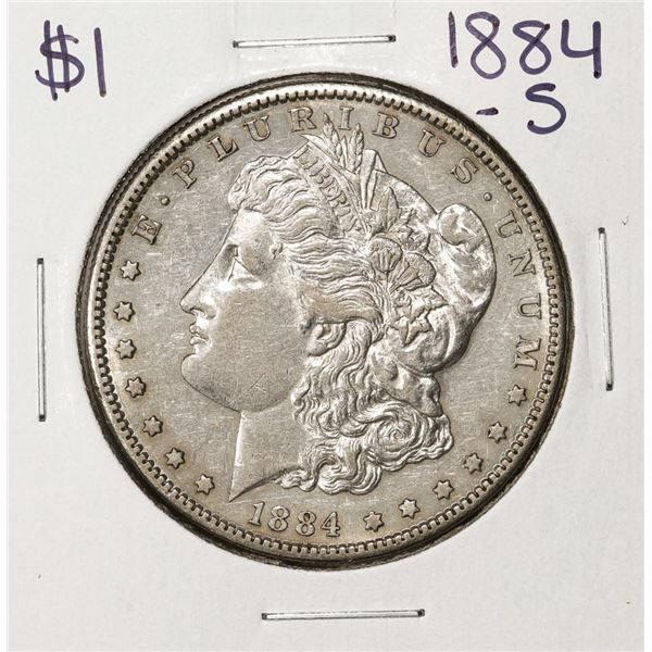 1884-S $1 Morgan Silver Dollar Coin