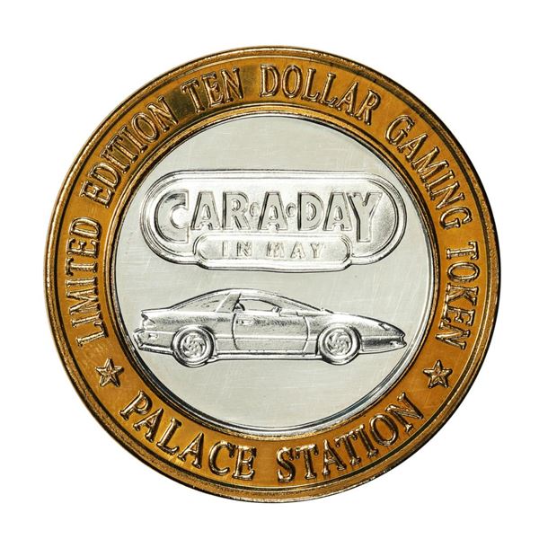.999 Fine Silver Palace Station Las Vegas, Nevada $10 Limited Edition Gaming Token