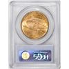 Image 2 : 1927 $20 St. Gaudens Double Eagle Gold Coin PCGS MS63