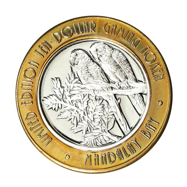 .999 Silver Mandalay Bay Resort & Casino Las Vegas, Nevada $10 Limited Casino Token
