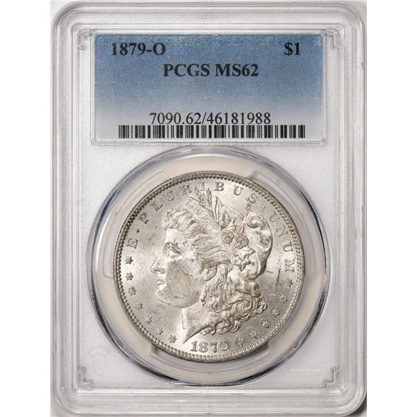 1879-O $1 Morgan Silver Dollar Coin PCGS MS62