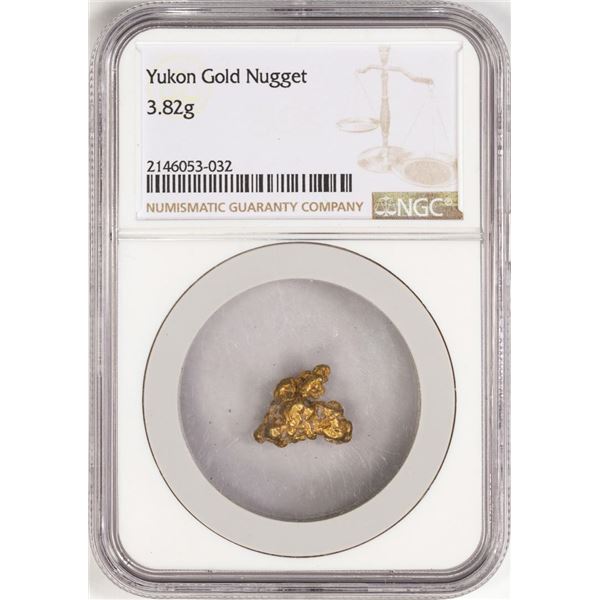 3.82 Gram Yukon Gold Nugget NGC Graded