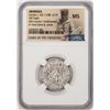 Image 1 : AD 1198-1219 Armenia Levon I AR Tram Anceint Coin NGC MS