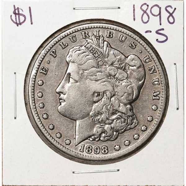 1898-S $1 Morgan Silver Dollar Coin