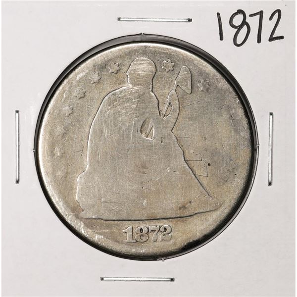 1872 $1 Seated Liberty Dollar Coin