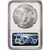 Image 2 : 2020 $1 American Silver Eagle Coin NGC MS70 Donald Trump Label