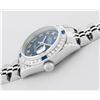 Image 4 : Rolex Ladies Stainless Steel Sapphire and Diamond Datejust Wristwatch