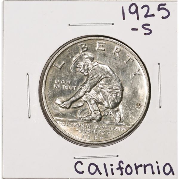 1925-S California Diamond Jubilee Commemorative Half Dollar Coin