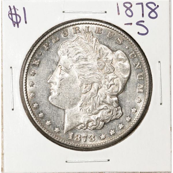 1878-S $1 Morgan Silver Dollar Coin