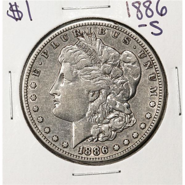 1886-S $1 Morgan Silver Dollar Coin