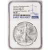 Image 1 : 2021-(P) Type 1 $1 Heraldic American Silver Eagle Coin NGC MS70 Philadelphia Mint ER