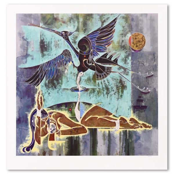 Lu Hong "Arouse" Limited Edition Serigraph On Paper