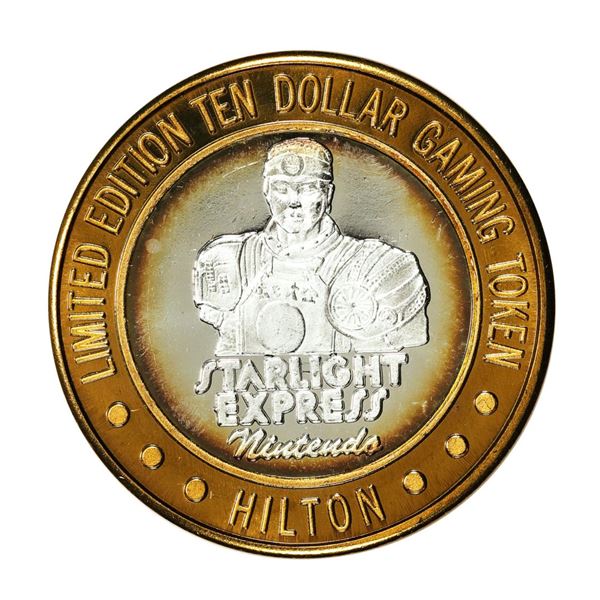 .999 Silver Hilton Las Vegas, Nevada $10 Casino Limited Edition Gaming Token