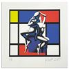 Image 1 : Mark Kostabi "Beyond Boundaries" Limited Edition Serigraph On Paper