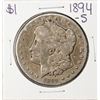 Image 1 : 1894-S $1 Morgan Silver Dollar Coin