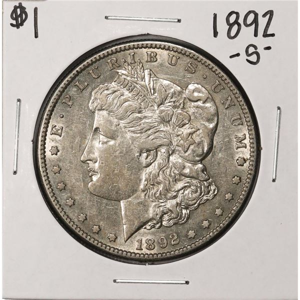 1892-S $1 Morgan Silver Dollar Coin